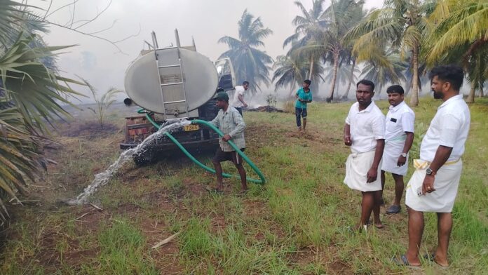 garden fire brokage pasikkuda