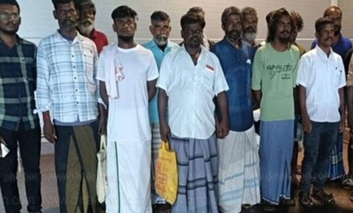 indian fishermen release srilanka