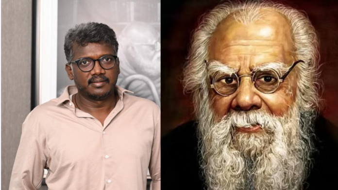 Director Mari Selvaraj speaking about Periyar at a Chennai event