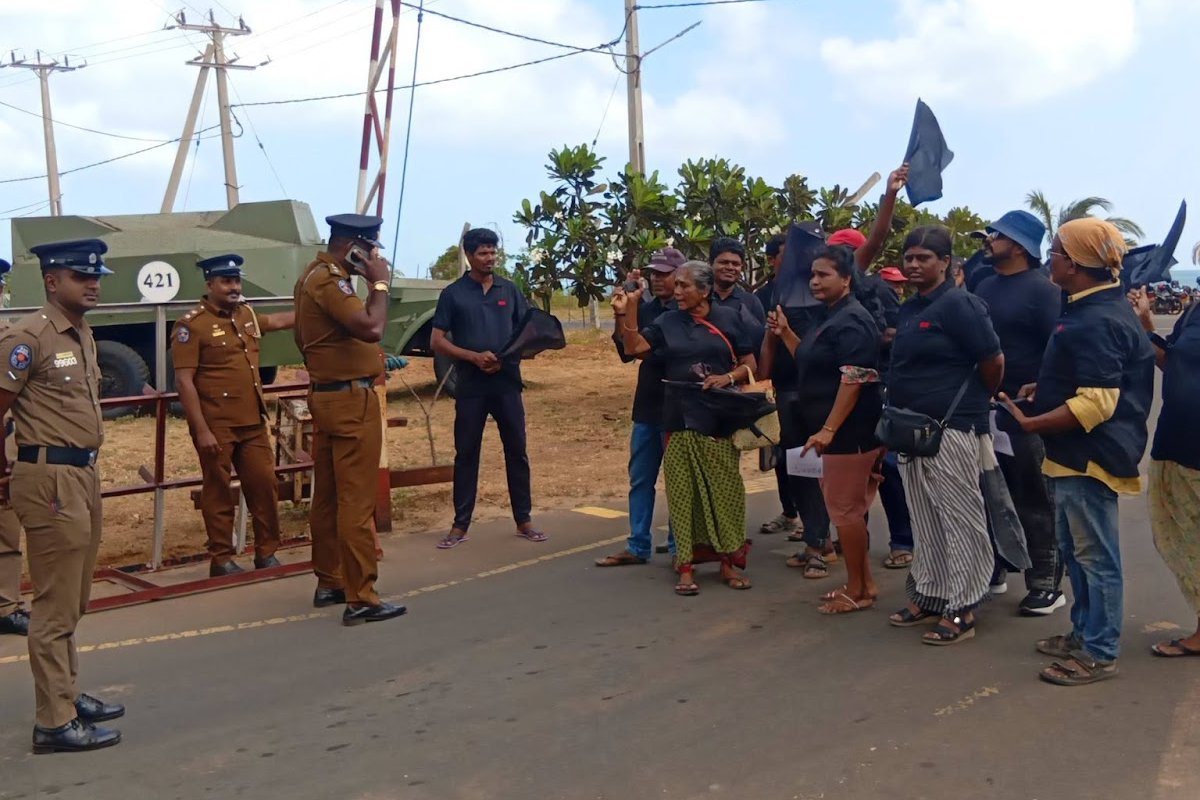 பலாலி காணி விடுவிப்பு போராட்டம்