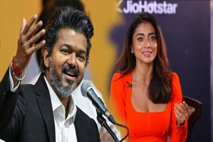 முதல்வர் விஜய் குறித்து நடிகை ஸ்ரேயா சரண்